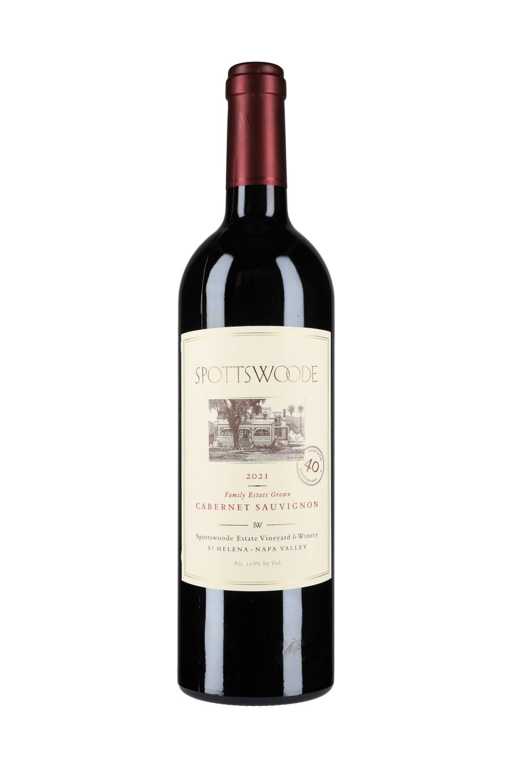 Spottswoode Family Estate Grown Cabernet Sauvingon 2021