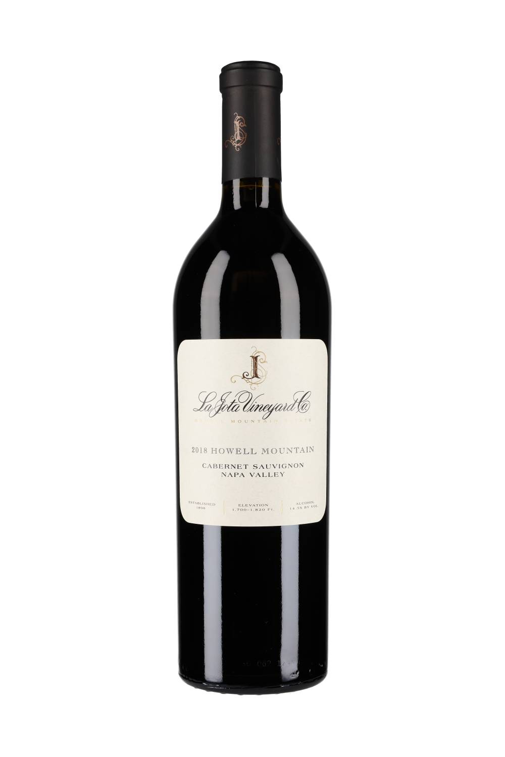 La Jota Vineyard Howell Mountain Cabernet Sauvignon Napa Valley 2018