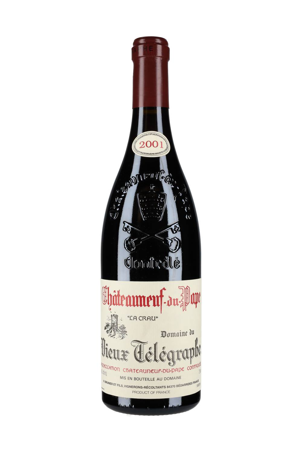 Domaine du Vieux Telegraphe Châteauneuf-du-Pape La Crau 2001