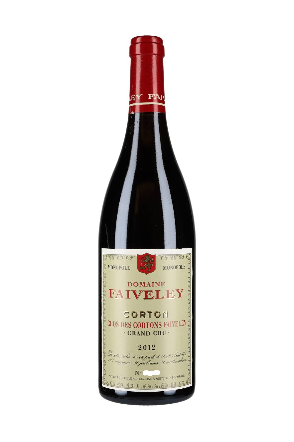 Domaine Faiveley Corton Grand Cru Clos des Cortons 2012
