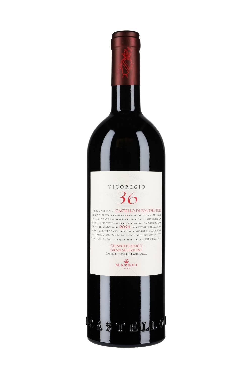 Mazzei Castello di Fonterutoli Vicoregio 36 Chianti Classico Gran Selezione 2021