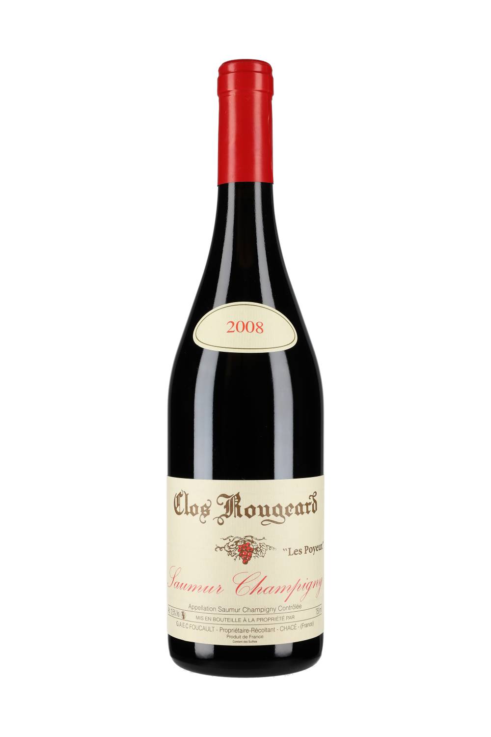 Clos Rougeard Saumur-Champigny Les Poyeux 2008
