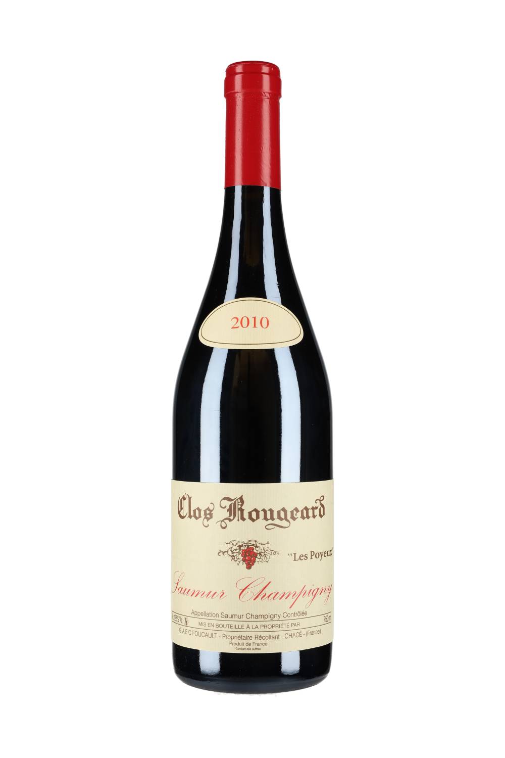Clos Rougeard Saumur-Champigny Les Poyeux 2010