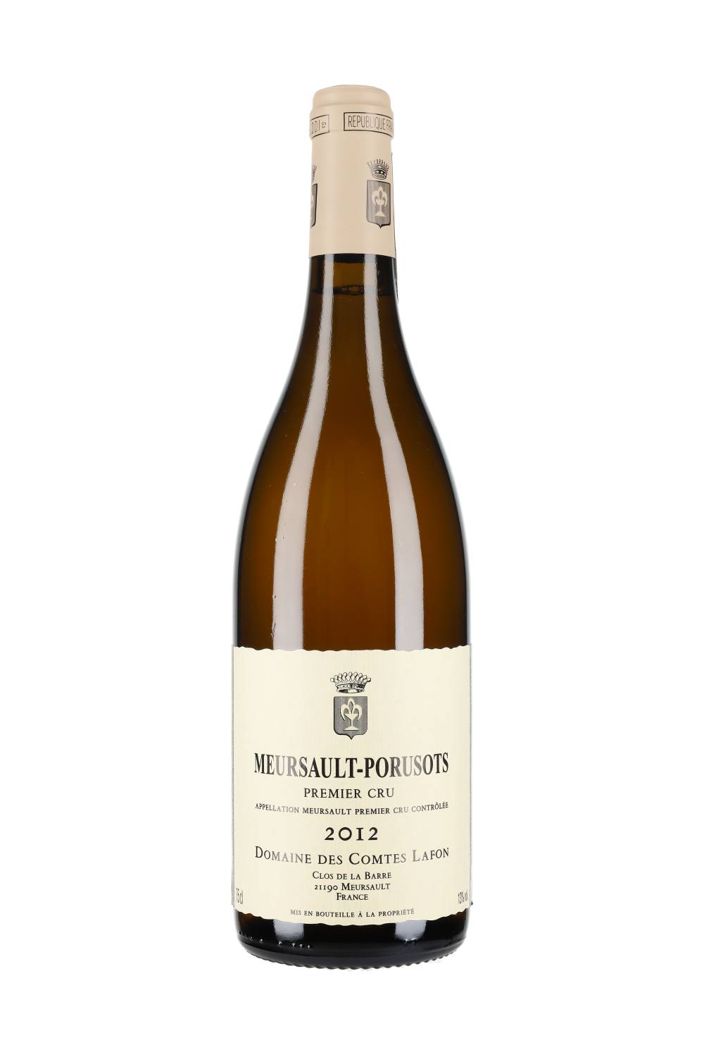 Domaine des Comtes Lafon Meursault Premier Cru 'Porusots' 2012