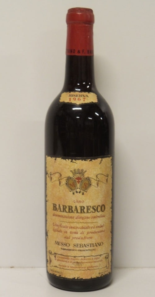 Musso Sebastiano, Barbaresco Riserva - 1967