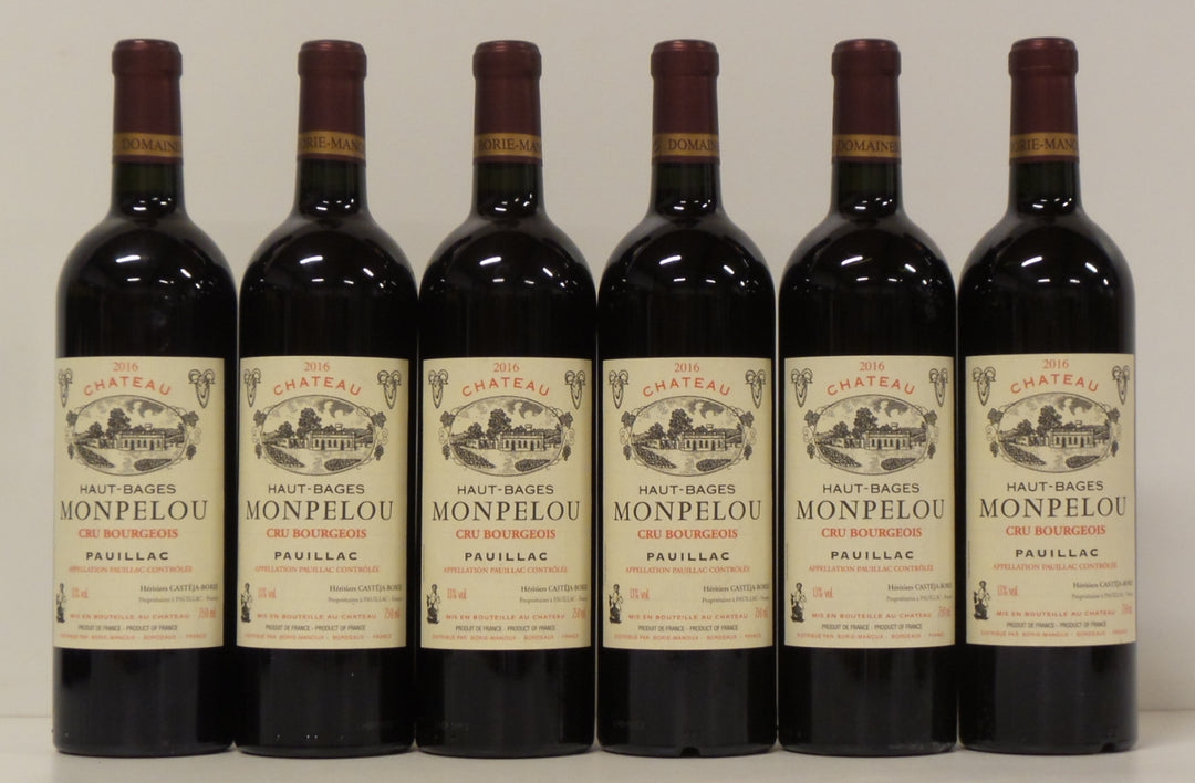 Haut Bages Monpelou, Pauillac - 2016