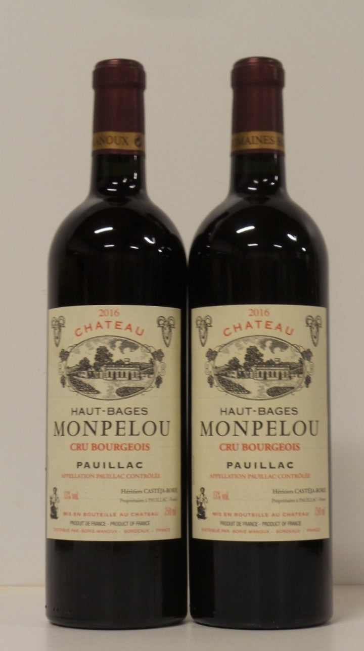 Haut Bages Monpelou, Pauillac - 2016