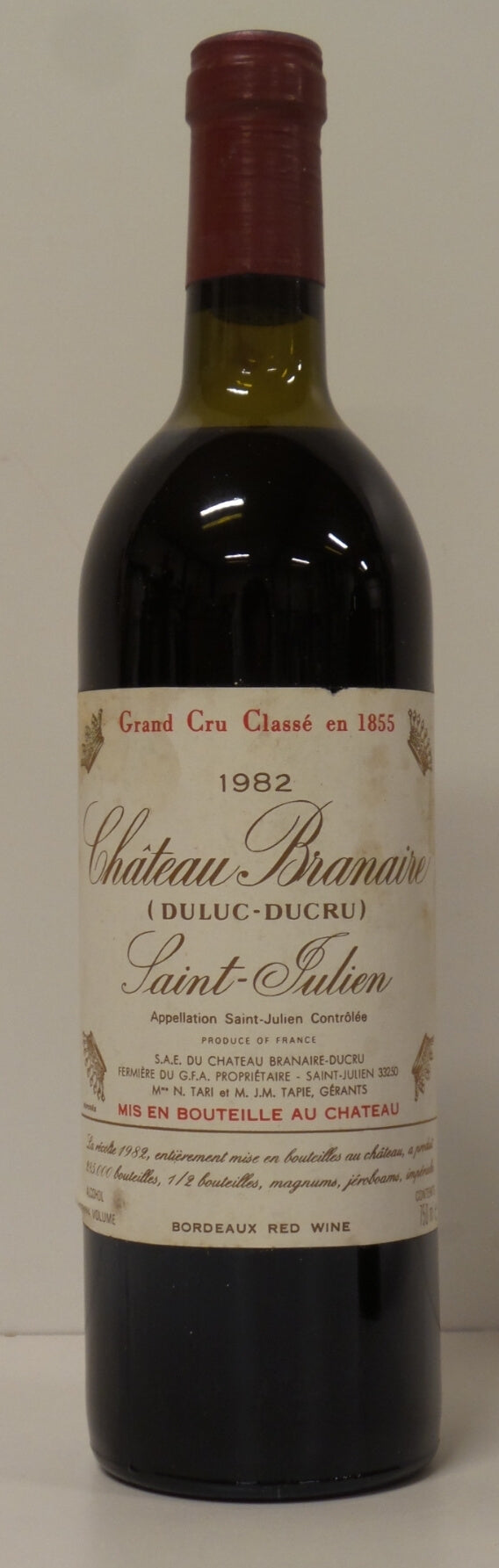 Branaire Ducru, Saint Julien - 1982