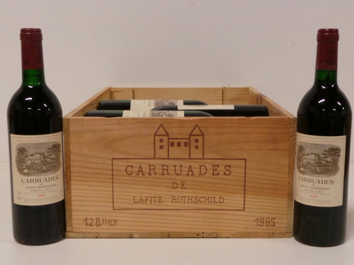 Château Lafite Rothschild Pauillac Carruades de Lafite 1985