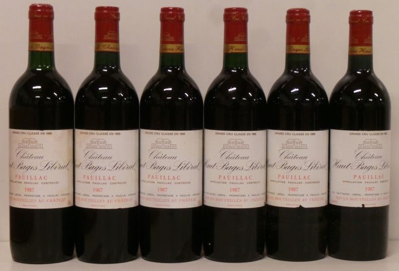 Haut Bages Liberal, Pauillac - 1987