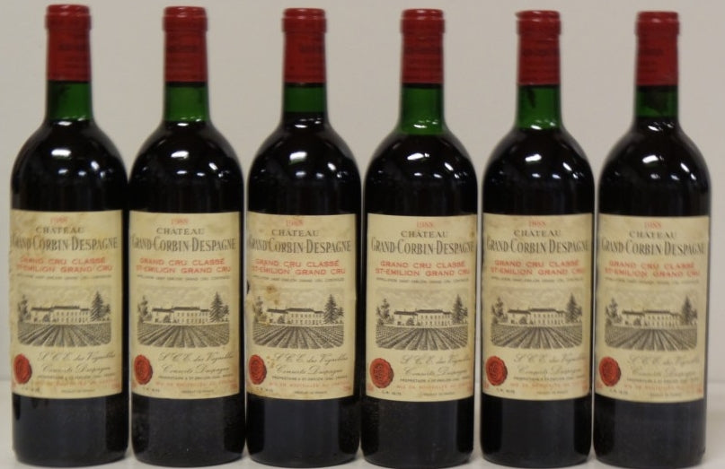 Grand Corbin D`Espagne, Saint Emilion - 1988