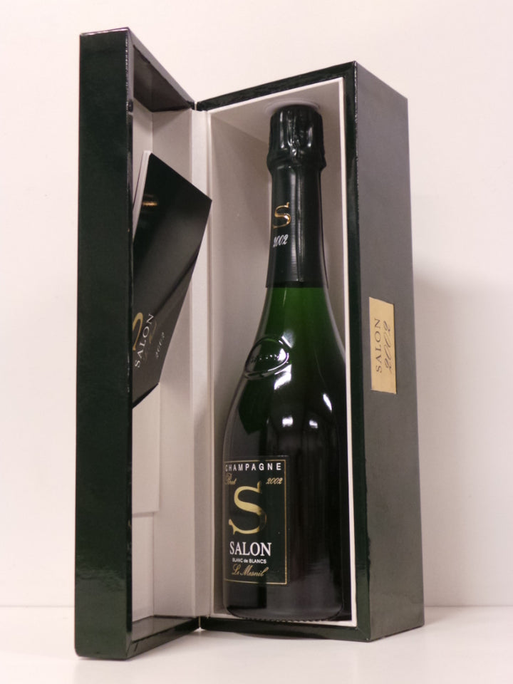Salon Champagne Cuvée "S" Mesnil Blanc de Blancs 2002