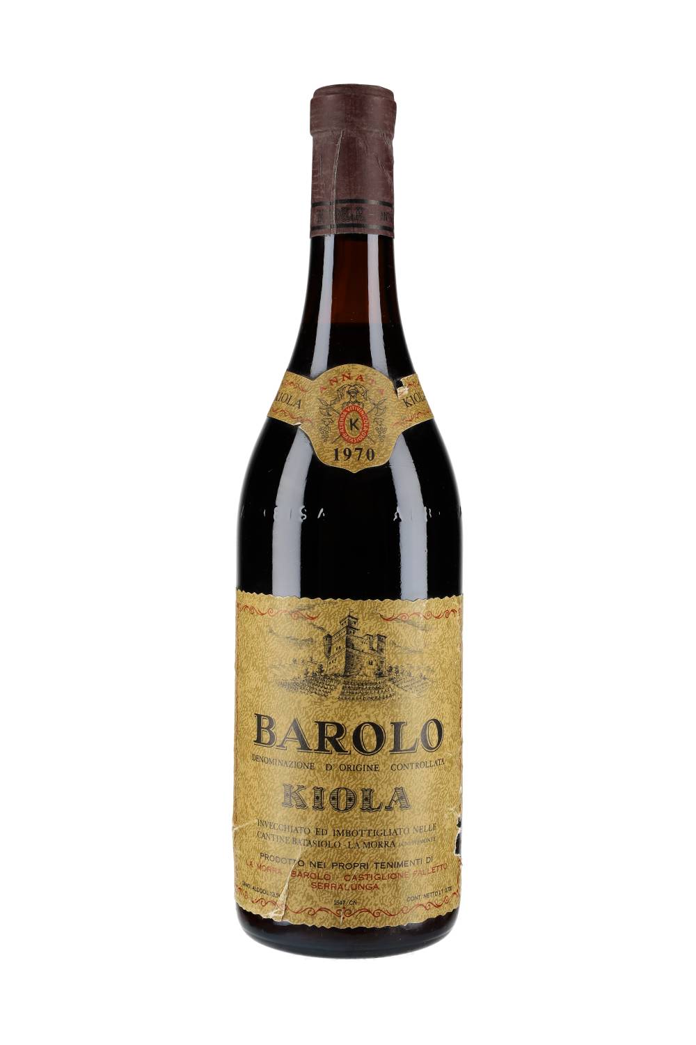 Kiola Barolo Batasiolo 1970