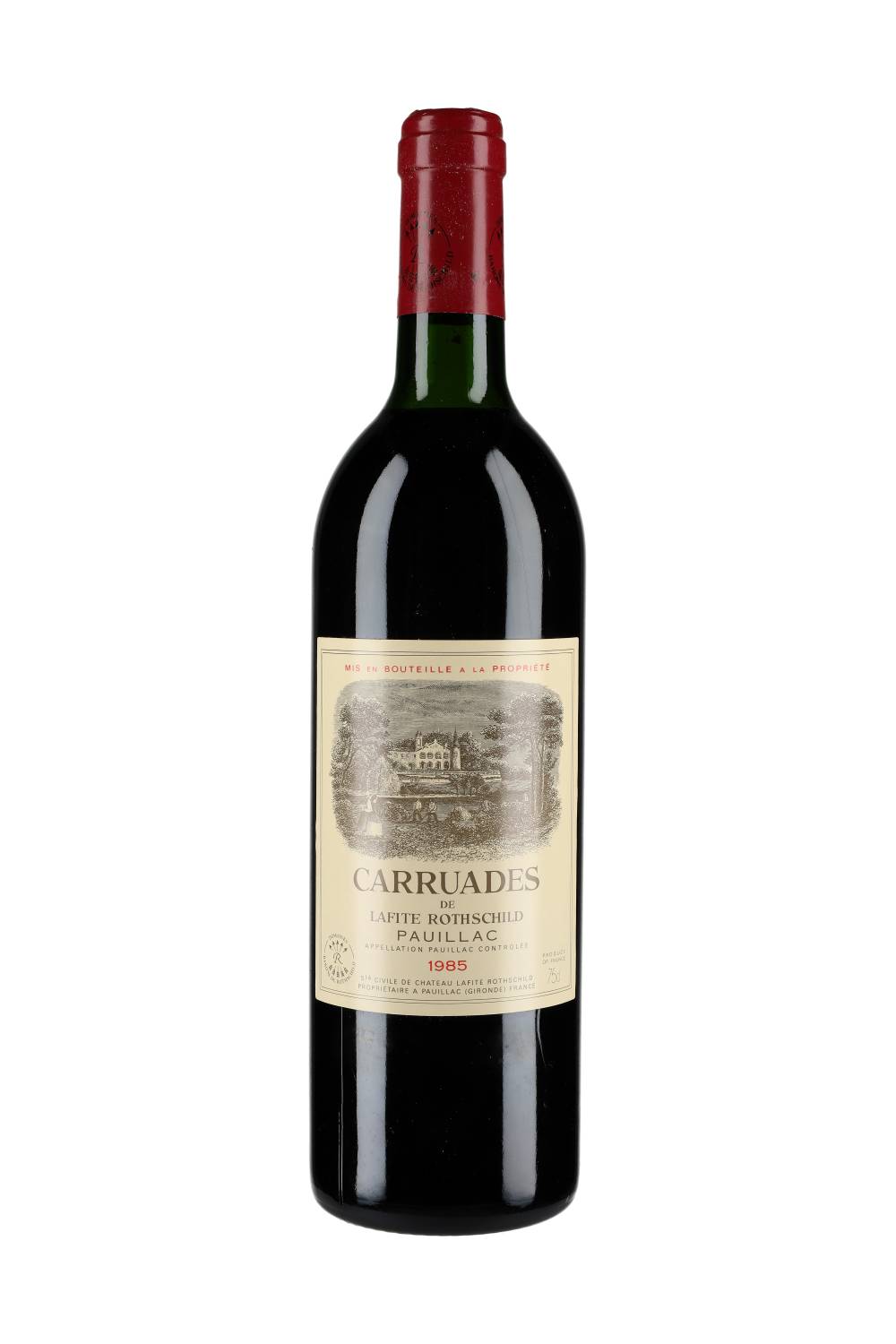 Château Lafite Rothschild Pauillac Carruades de Lafite 1985