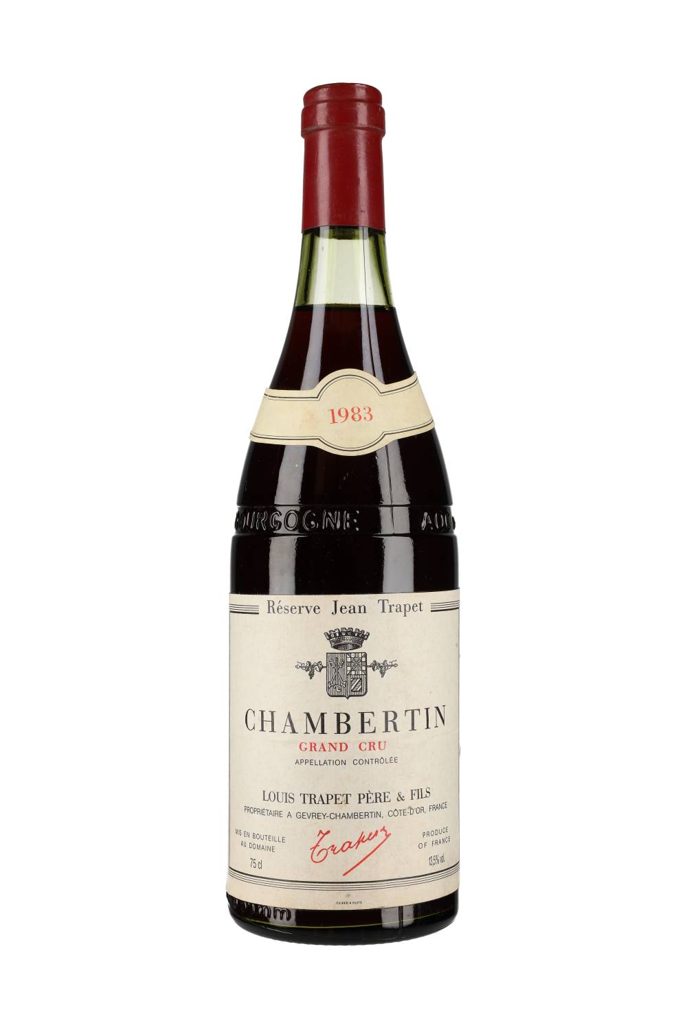 Domaine Trapet Père & Fils Chambertin Grand Cru 1983