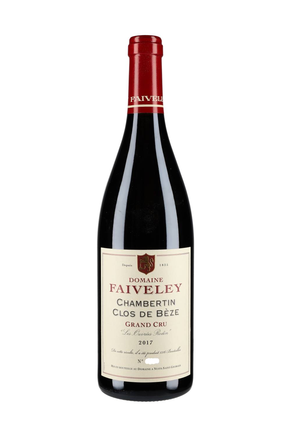 Domaine Faiveley Chambertin-Clos de Bèze Grand Cru Les Ouvrées Rodin 2017