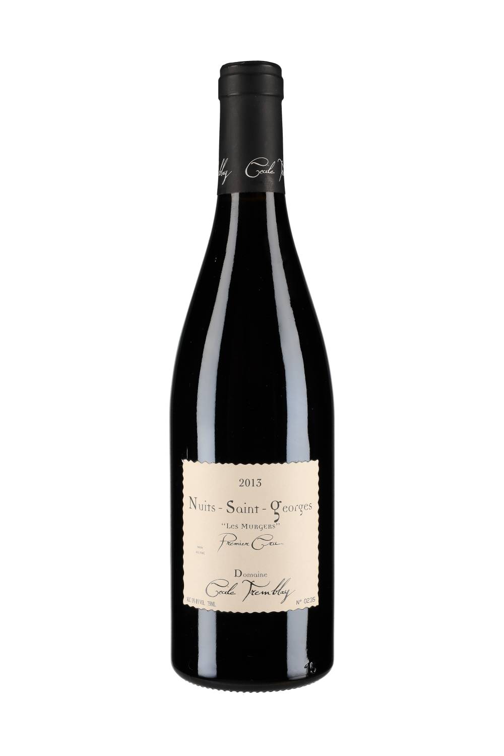 Domaine Cécile Tremblay Nuits-Saint-Georges Premier Cru 'Les Murgers' 2013