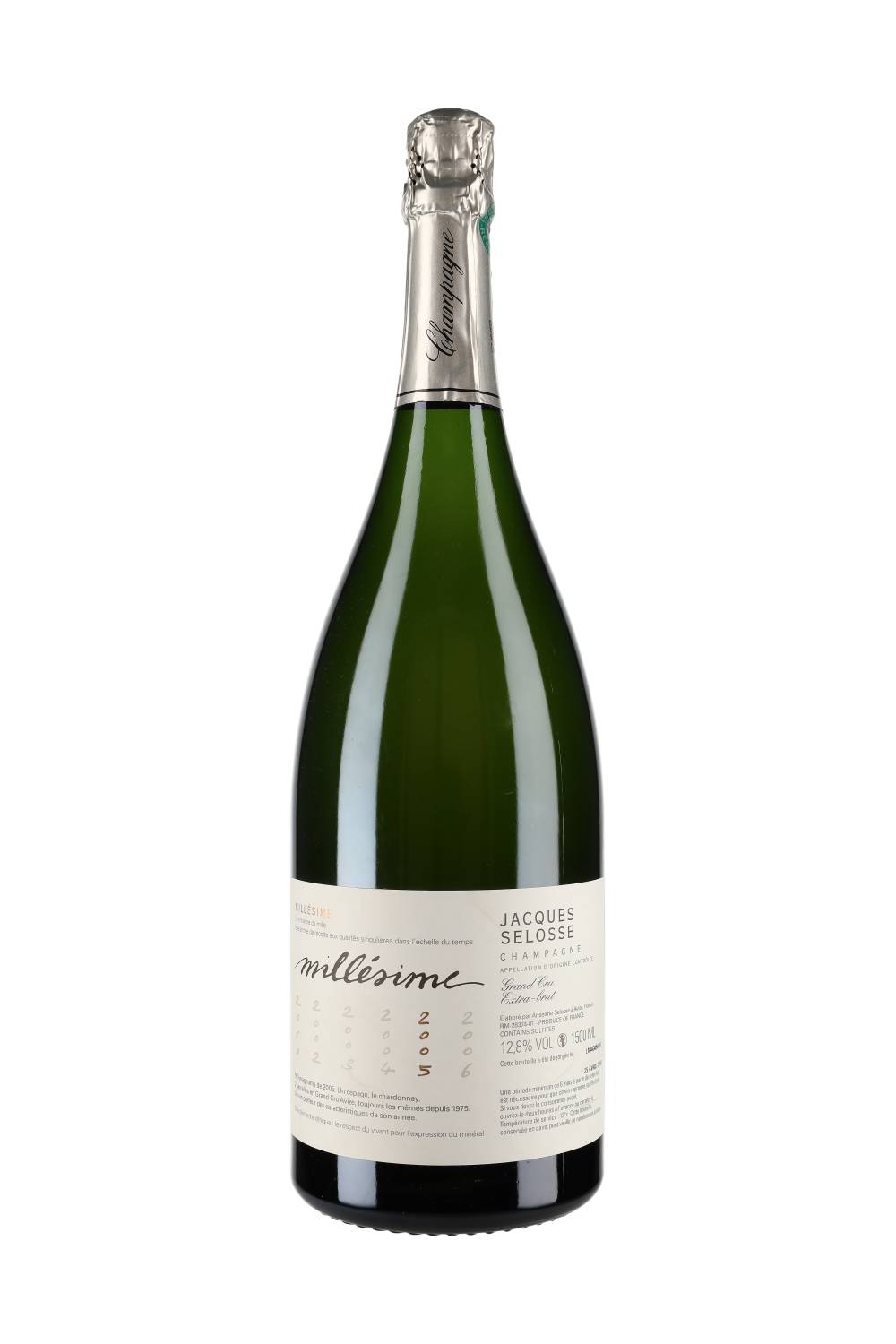 Jacques Selosse Champagne Millésime 2005 Magnum