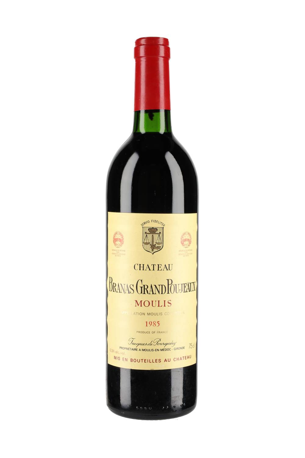 Château Branas Grand Poujeaux Médoc 1985