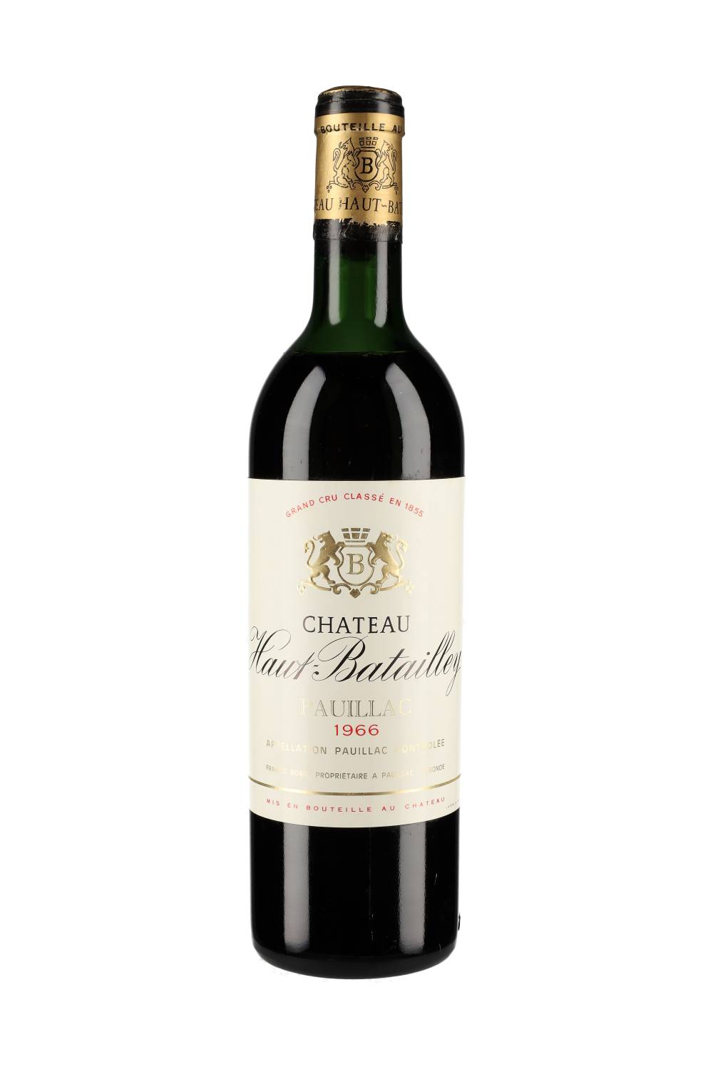 Château Haut-Batailley Pauillac 1966 - Total Grand Cru