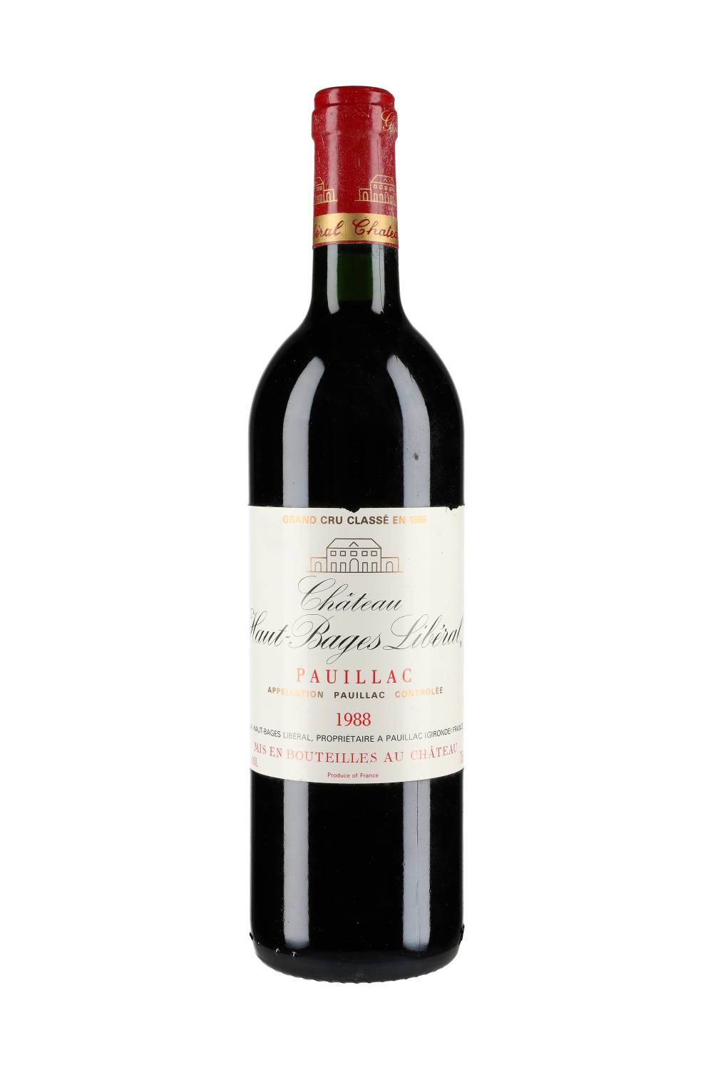 Château Haut-Bages Libéral Pauillac 1988