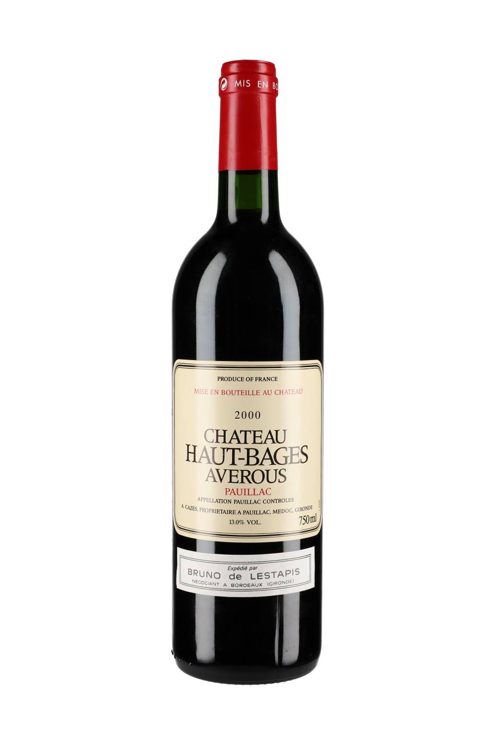 Château Haut-Bages-Averous Pauillac 2000