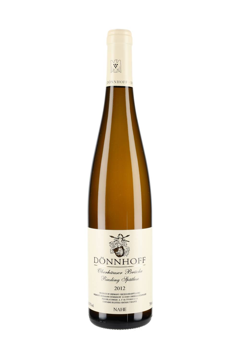 Weingut Dönnhoff Oberhäuser Brücke Riesling Spätlese 2012