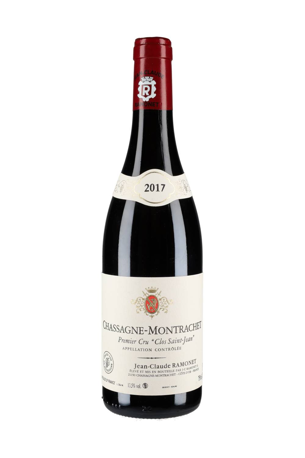 Domaine Ramonet Chassagne-Montrachet Premier Cru 'Clos Saint-Jean' Rouge 2017