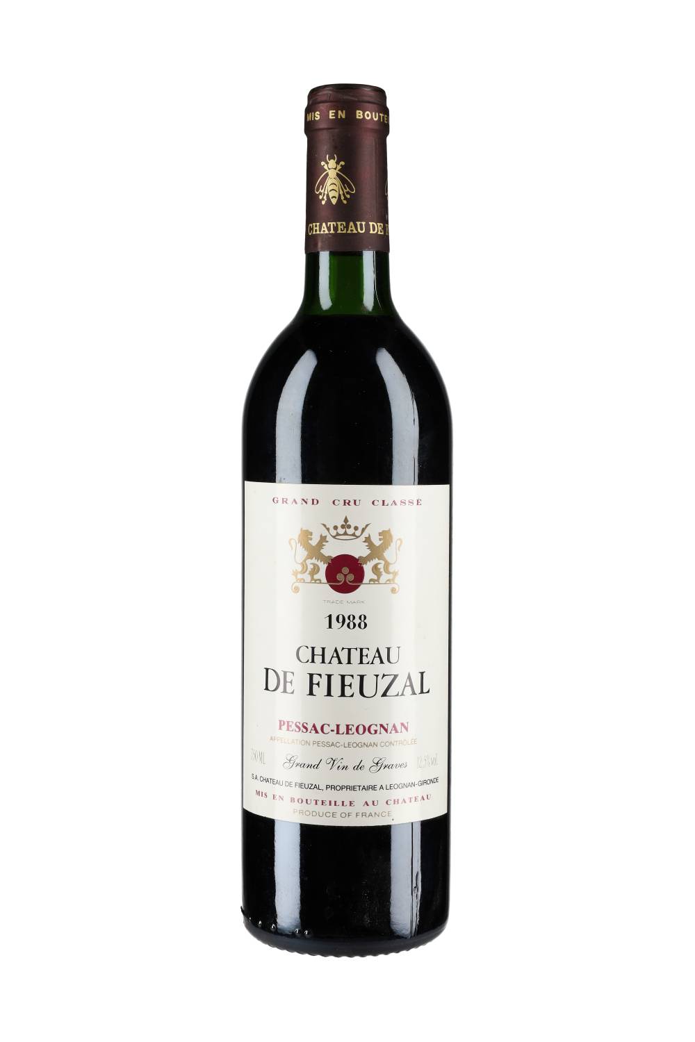 Château de Fieuzal Pessac-Léognan 1988