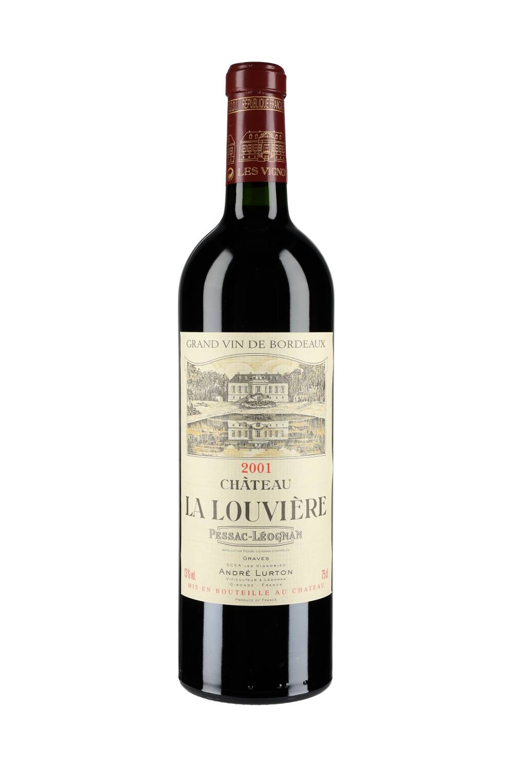 Château La Louvière Pessac-Léognan 2001