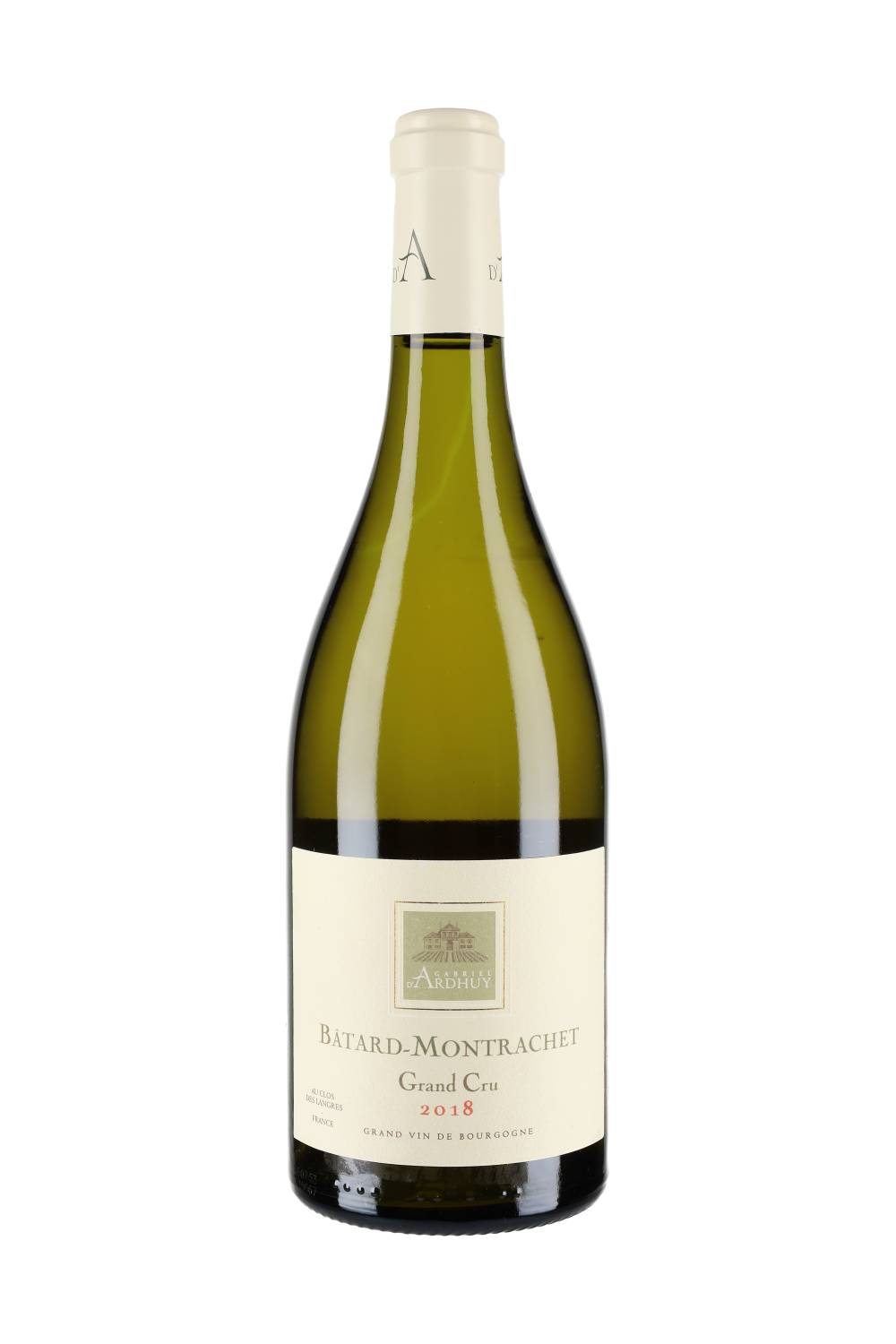 Domaine d'Ardhuy Bâtard-Montrachet Grand Cru 2018 - Total Grand Cru