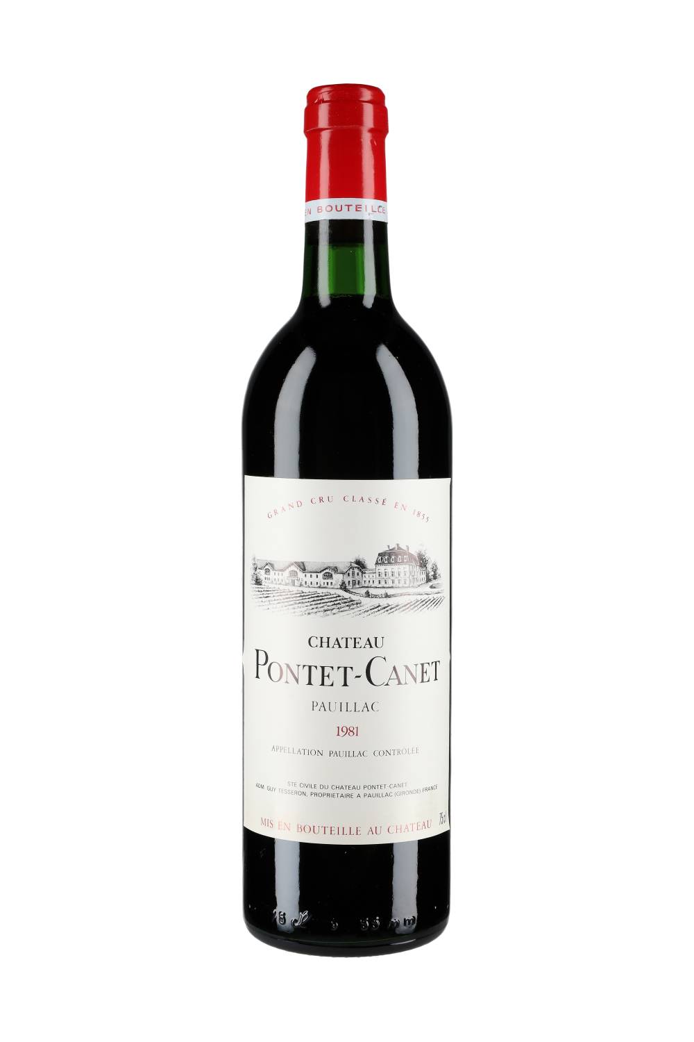 Château Pontet-Canet Pauillac 1981