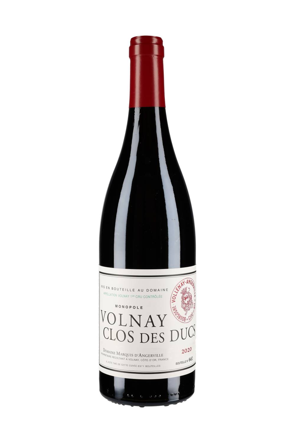 Domaine Marquis d`Angerville Volnay Premier Cru 'Clos des Ducs' 2020