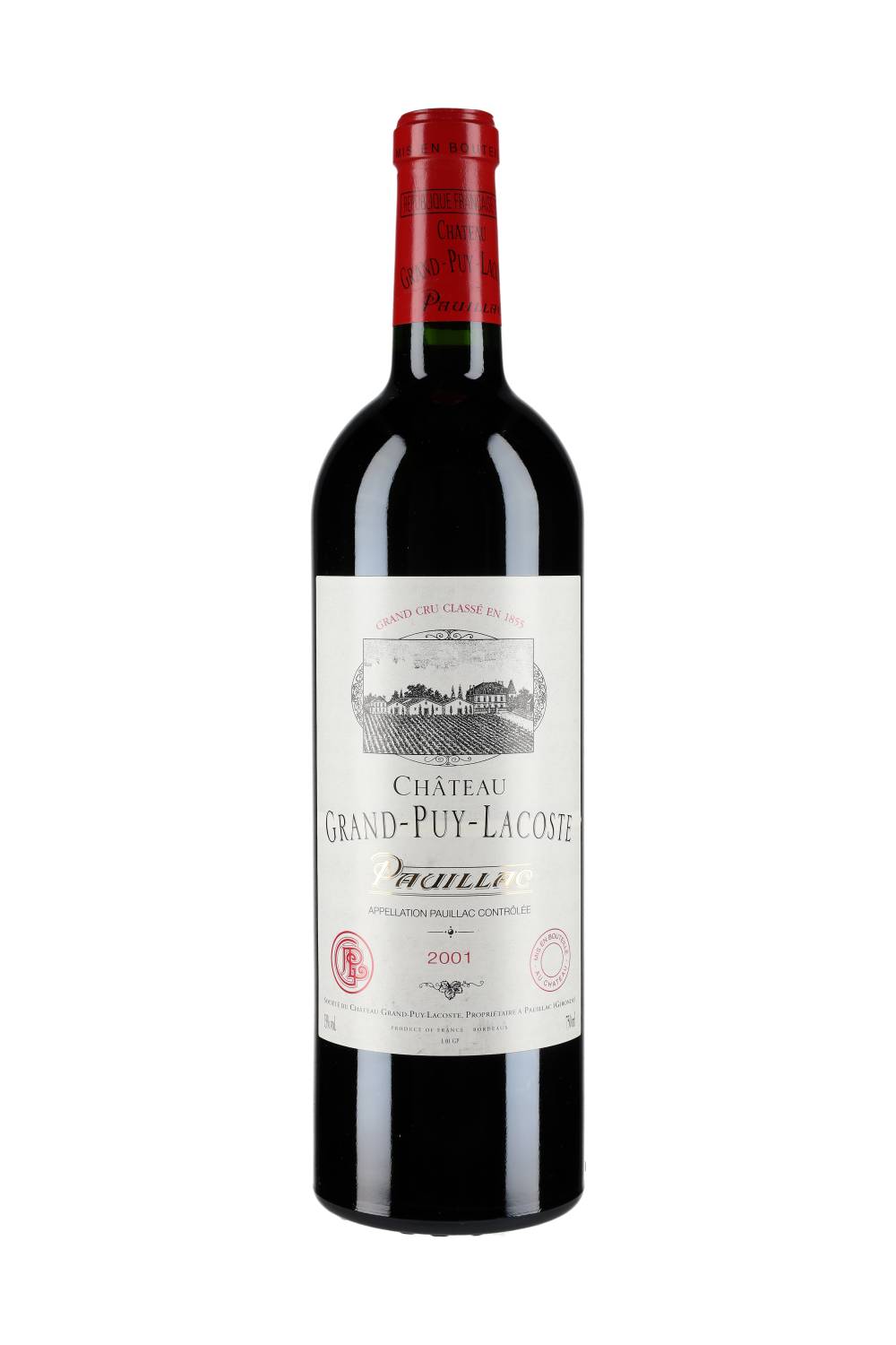 Château Grand-Puy-Lacoste Pauillac 2001