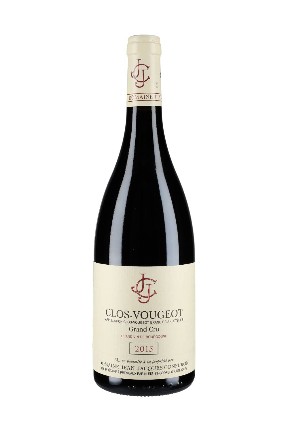 Domaine Jean-Jacques Confuron Clos Vougeot Grand Cru 2015