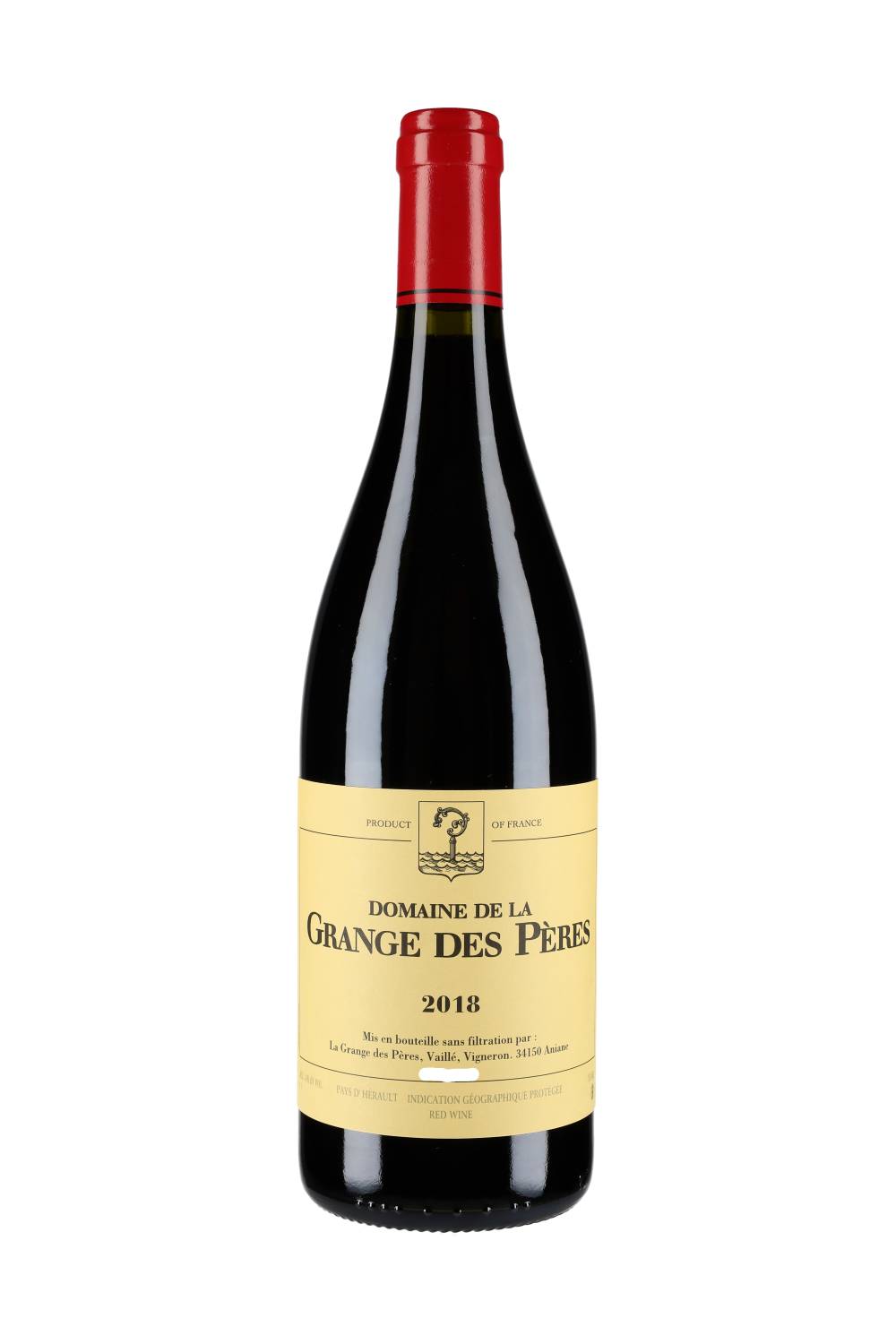 Domaine de la Grange des Pères IGP Pays d`Herault Rouge 2018
