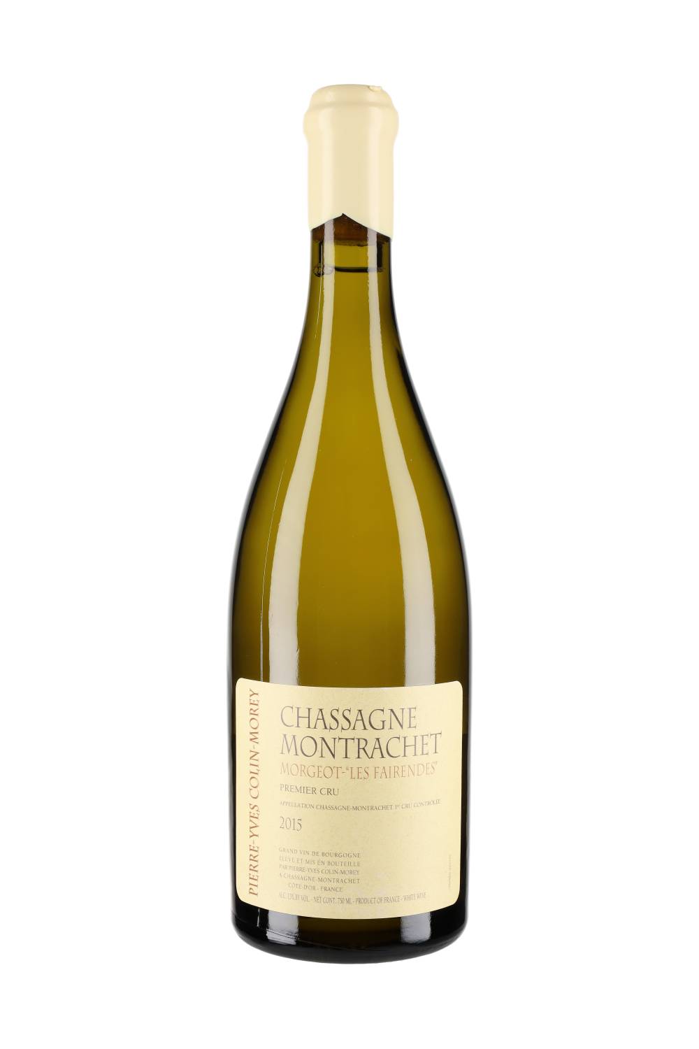 Domaine Pierre-Yves Colin-Morey Chassagne-Montrachet Premier Cru 'Morgeot Les Fairendes' 2015