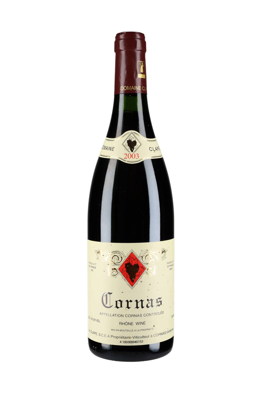 Domaine Auguste Clape Cornas 2003