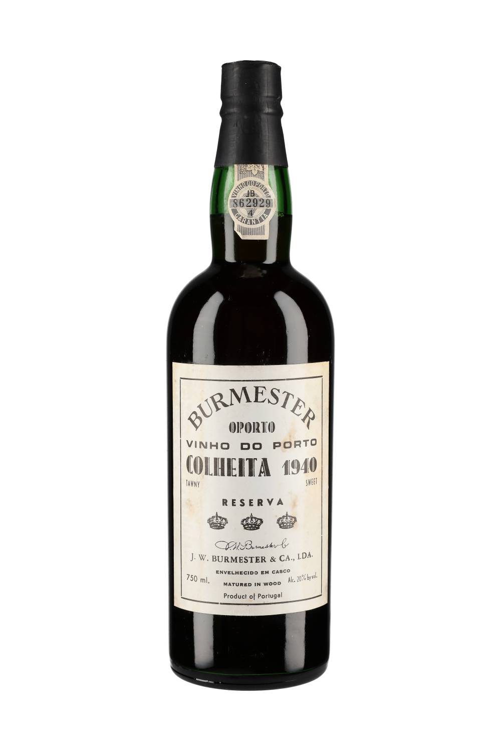 J.W. Burmester Porto Colheita Reserva 1940