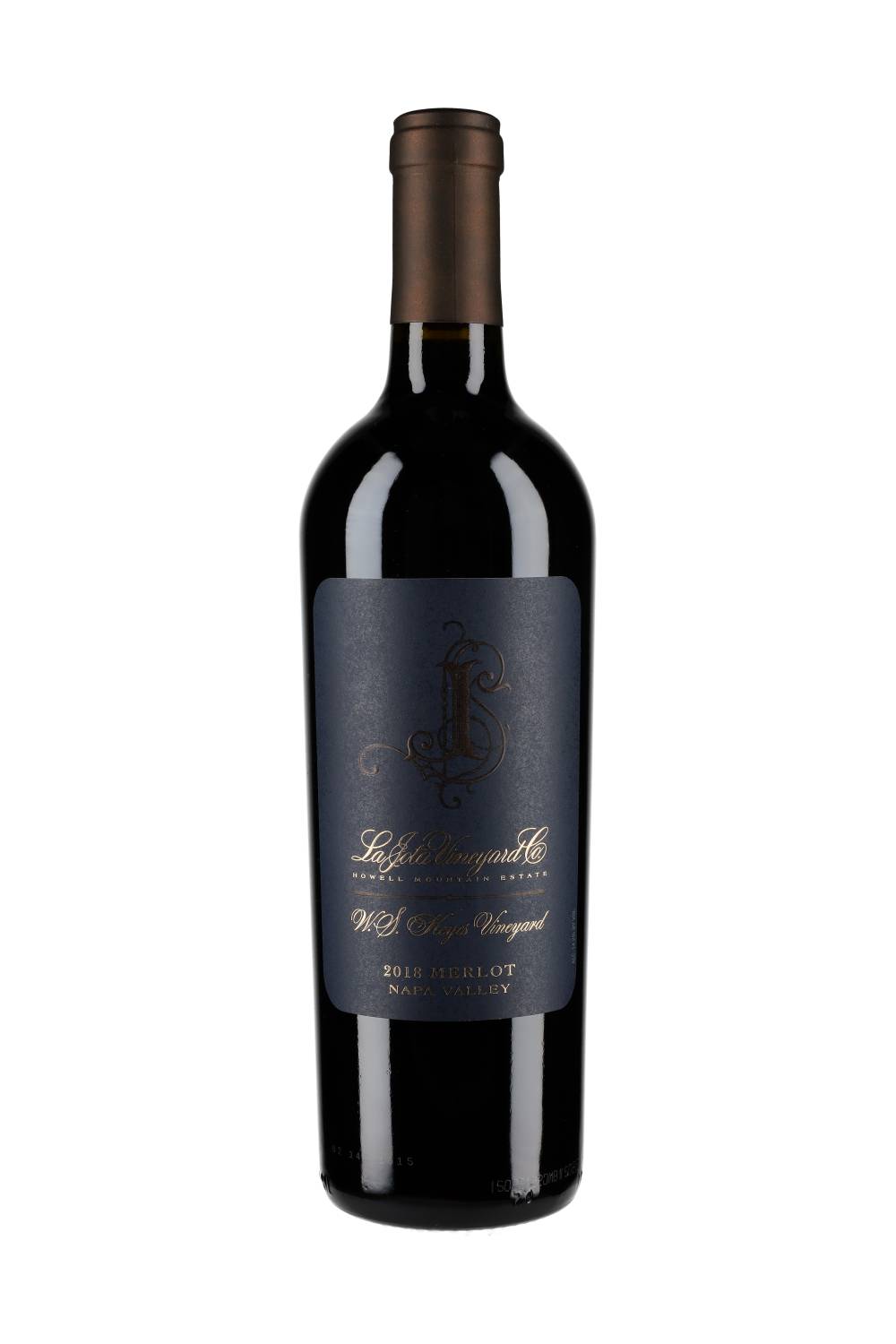 La Jota Vineyard W.S. Keyes Merlot Howell Mountain 2018