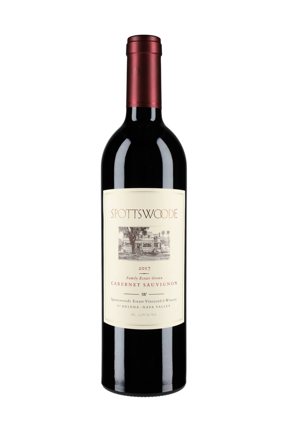 Spottswoode Family Estate Grown Cabernet Sauvingon 2017