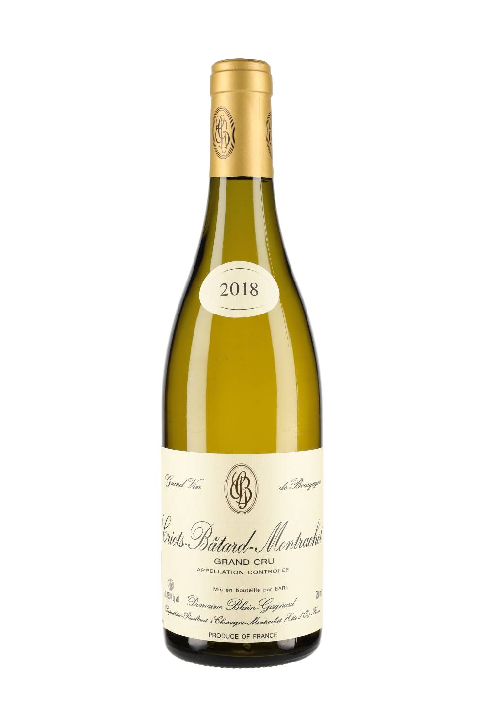 Domaine Blain-Gagnard Criots-Bâtard-Montrachet Grand Cru 2018