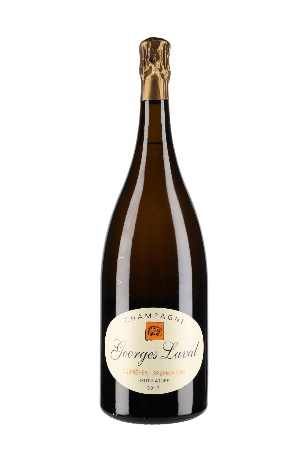 Georges Laval Champagne Premier Cru Brut Nature Cumières 2017 Magnum