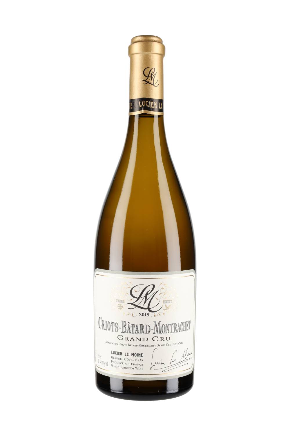 Lucien Le Moine Criots-Bâtard-Montrachet Grand Cru 2018