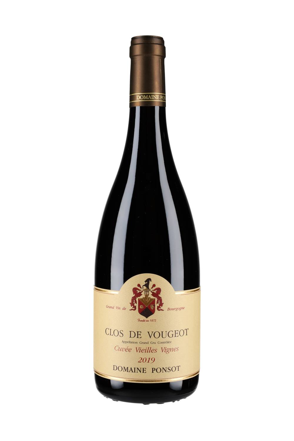 Domaine Ponsot Clos de Vougeot Grand Cru Cuvée Vieilles Vignes 2019