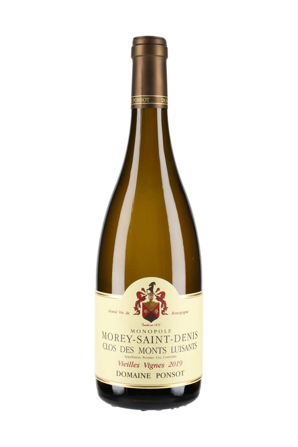 Domaine Ponsot Morey-Saint-Denis Premier Cru 'Clos des Monts Luisants' Vieilles Vignes 2019