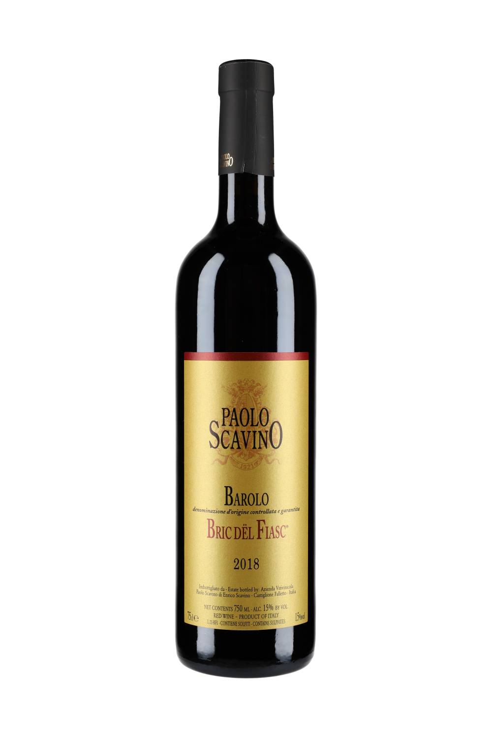 Paolo Scavino Barolo Bric dël Fiasc 2018