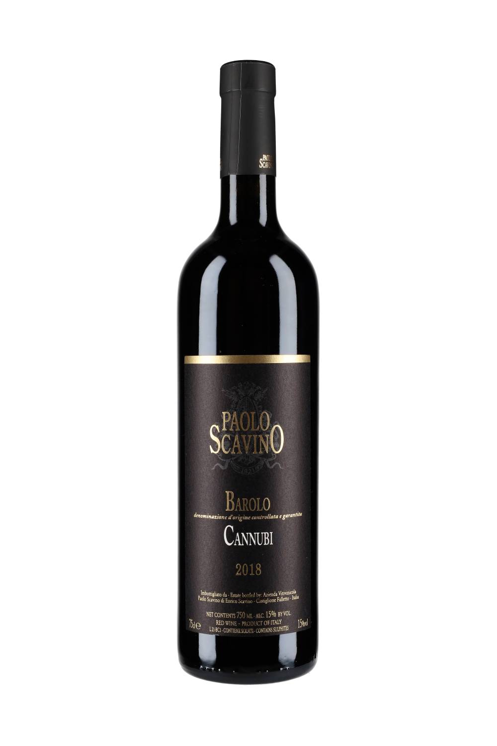 Paolo Scavino Barolo Cannubi 2018