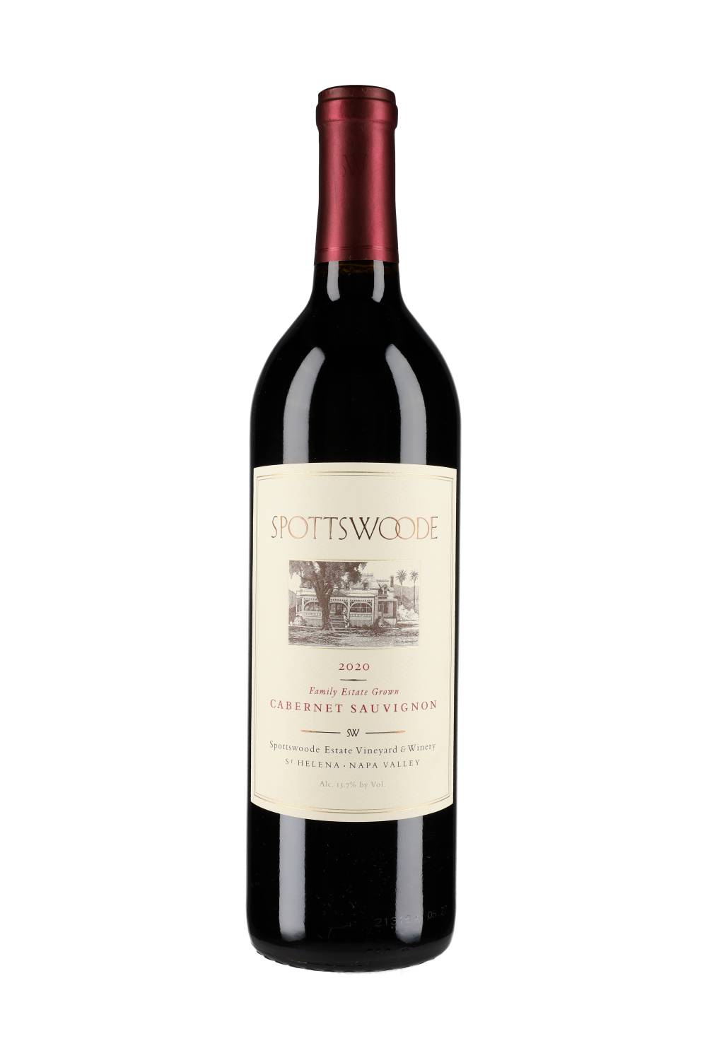 Spottswoode Family Estate Grown Cabernet Sauvingon 2020