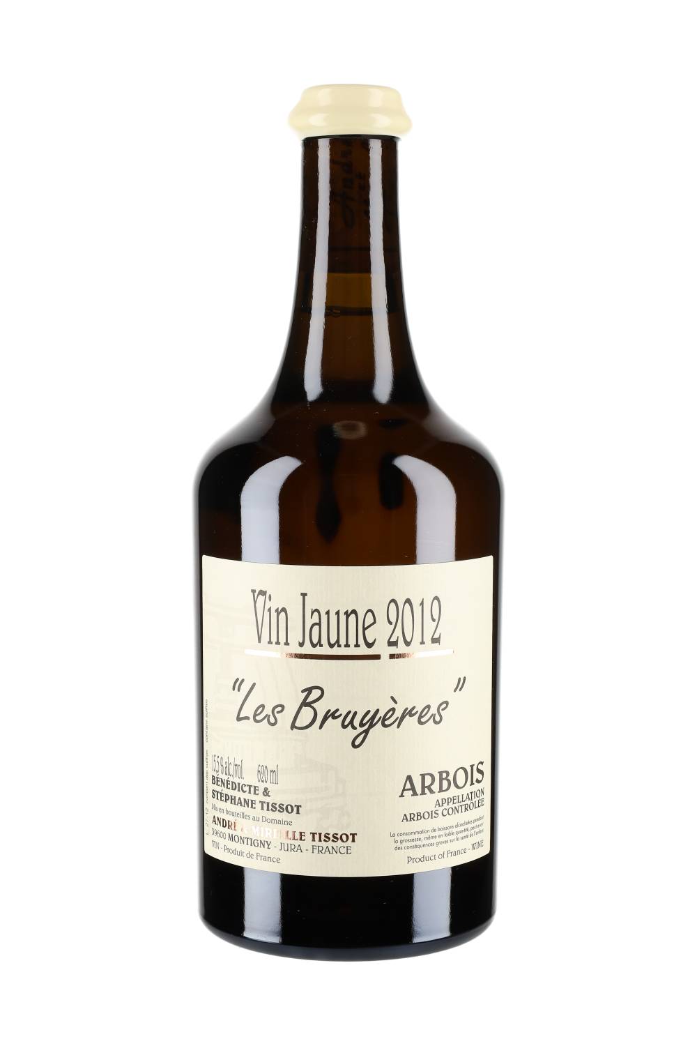 Bénédicte et Stéphane Tissot Arbois Vin Jaune Les Bruyères 2012